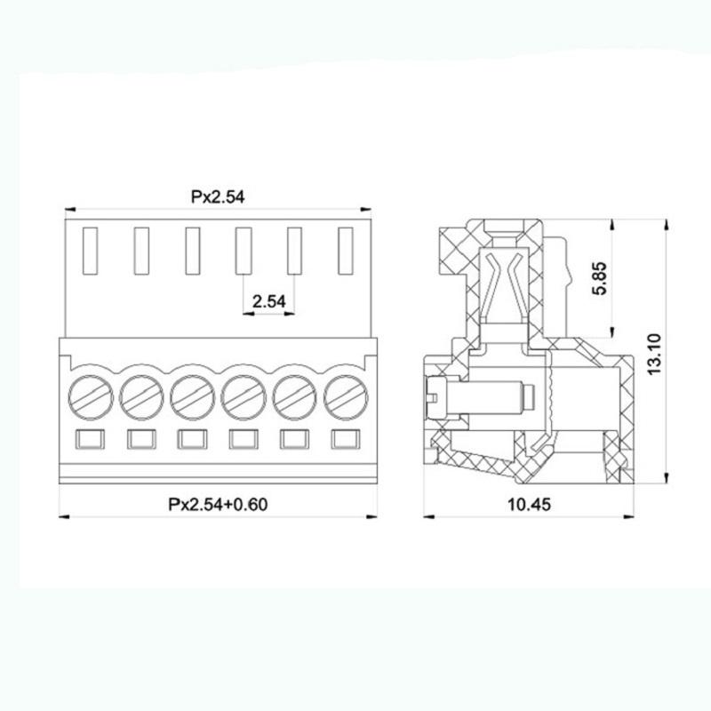 pcb terminal block pcb terminal connector