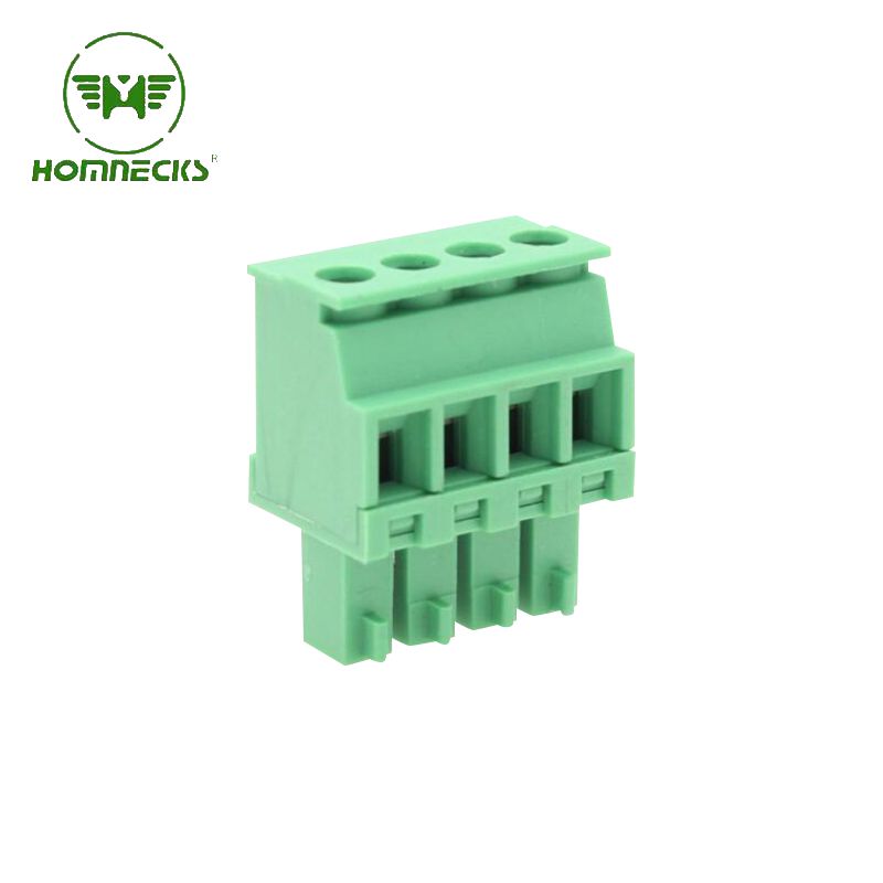 High Voltage Pluggable Screw Terminal Block