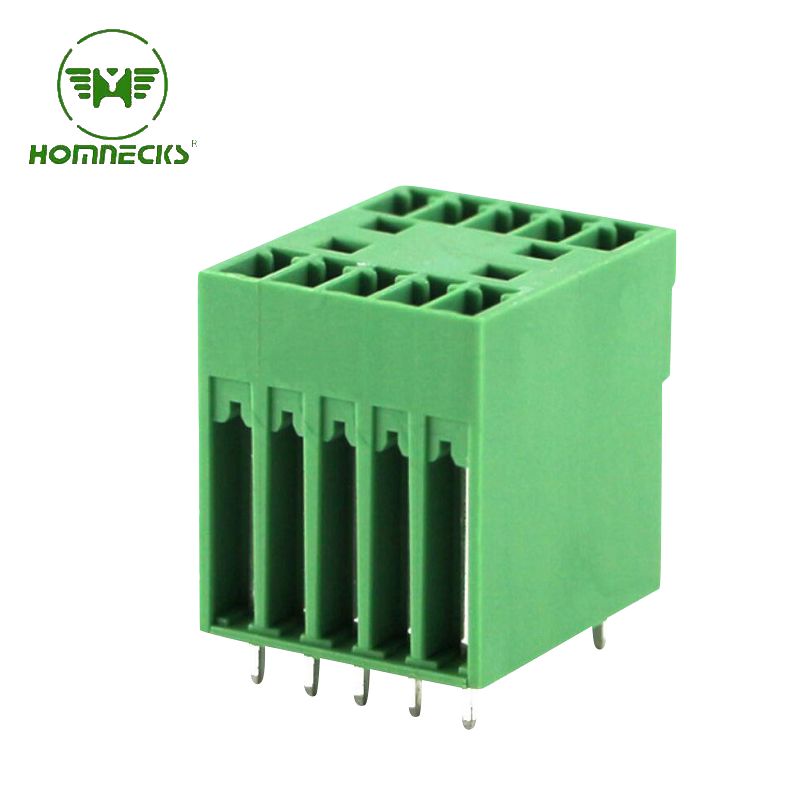 2.5mm Plug-in PCB Terminal Block with Secure Wire Connection