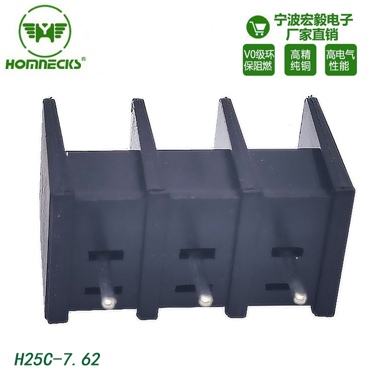 Single-row barrier terminals 